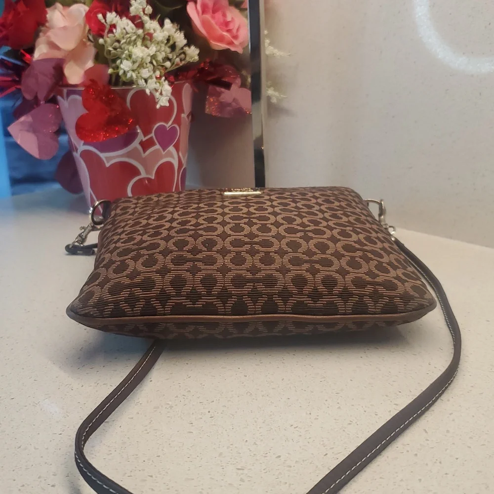 COACH Madison Signature Print Crossbody